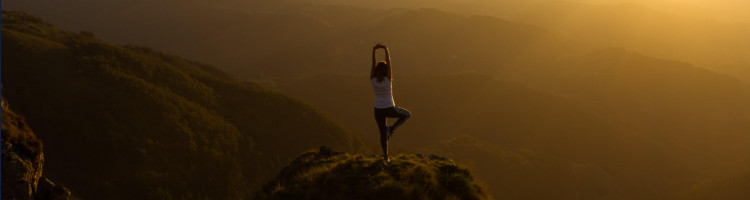 Yoga in de natuur